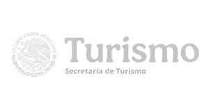 Logotipo SECTUR Turismo escala de grises